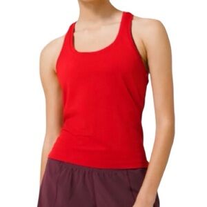 Women’s Red Racerback Tank Top - Classic Everyday Style